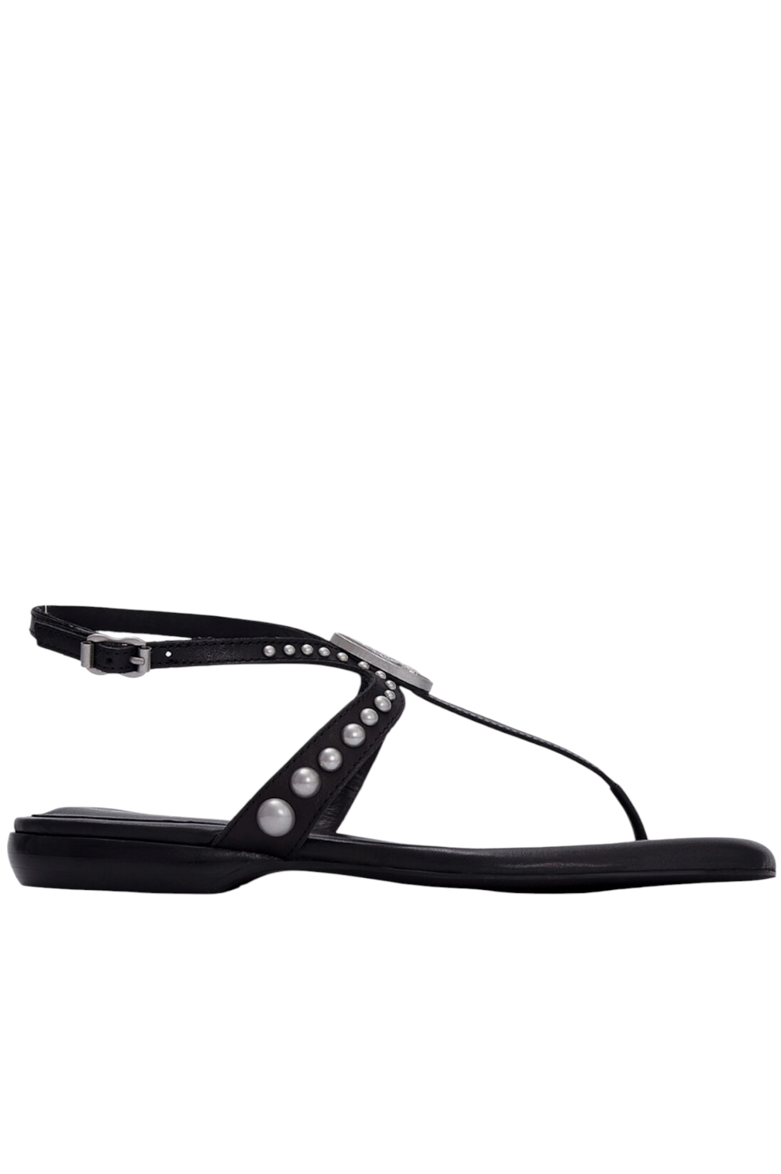 Сандалии жен. АРТ.SS25-M-150167-001,чер-сереб,н.к/н.к