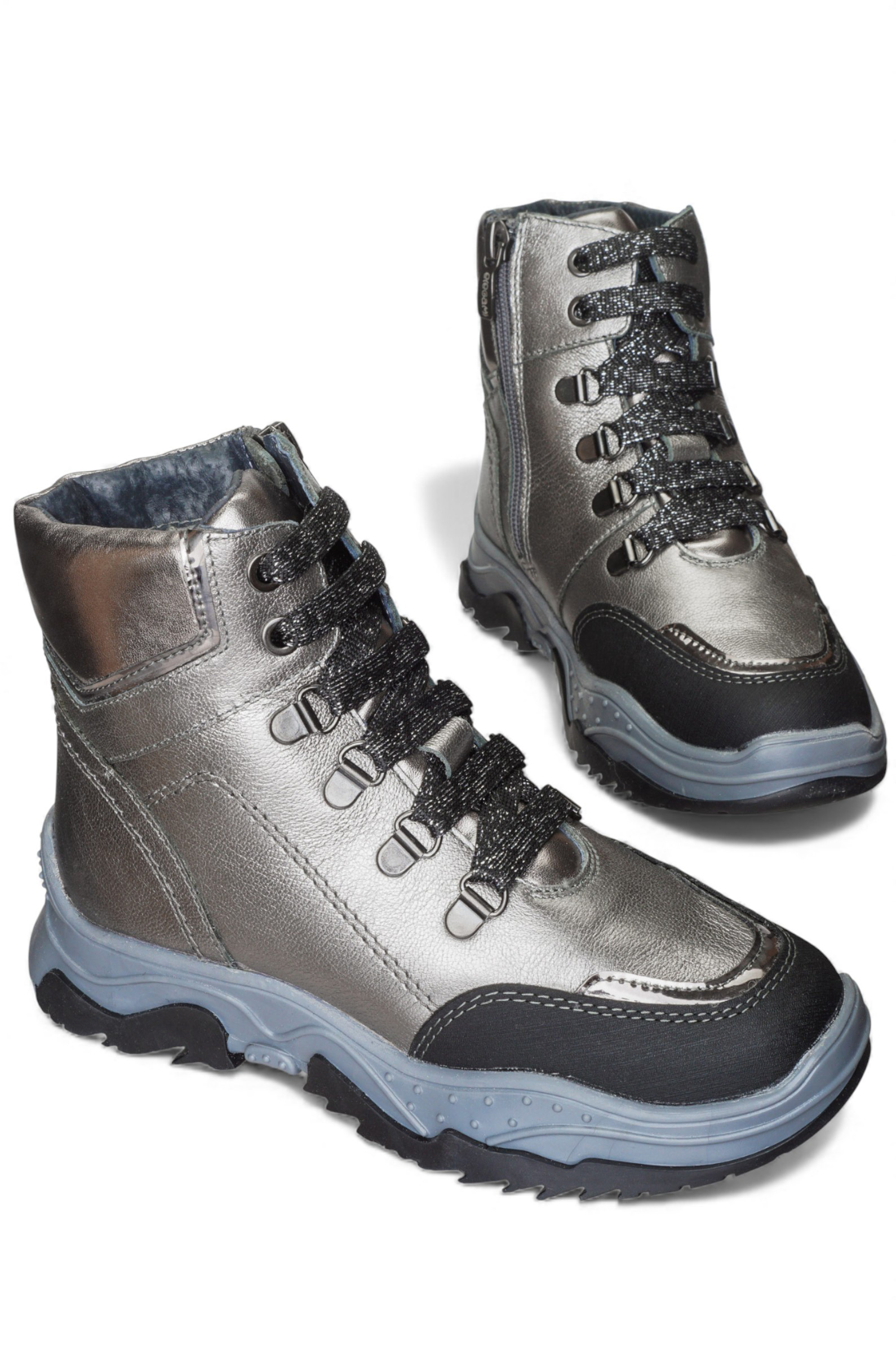 Сапоги дев. АРТ.5-525052113,бронз,н.к/шер