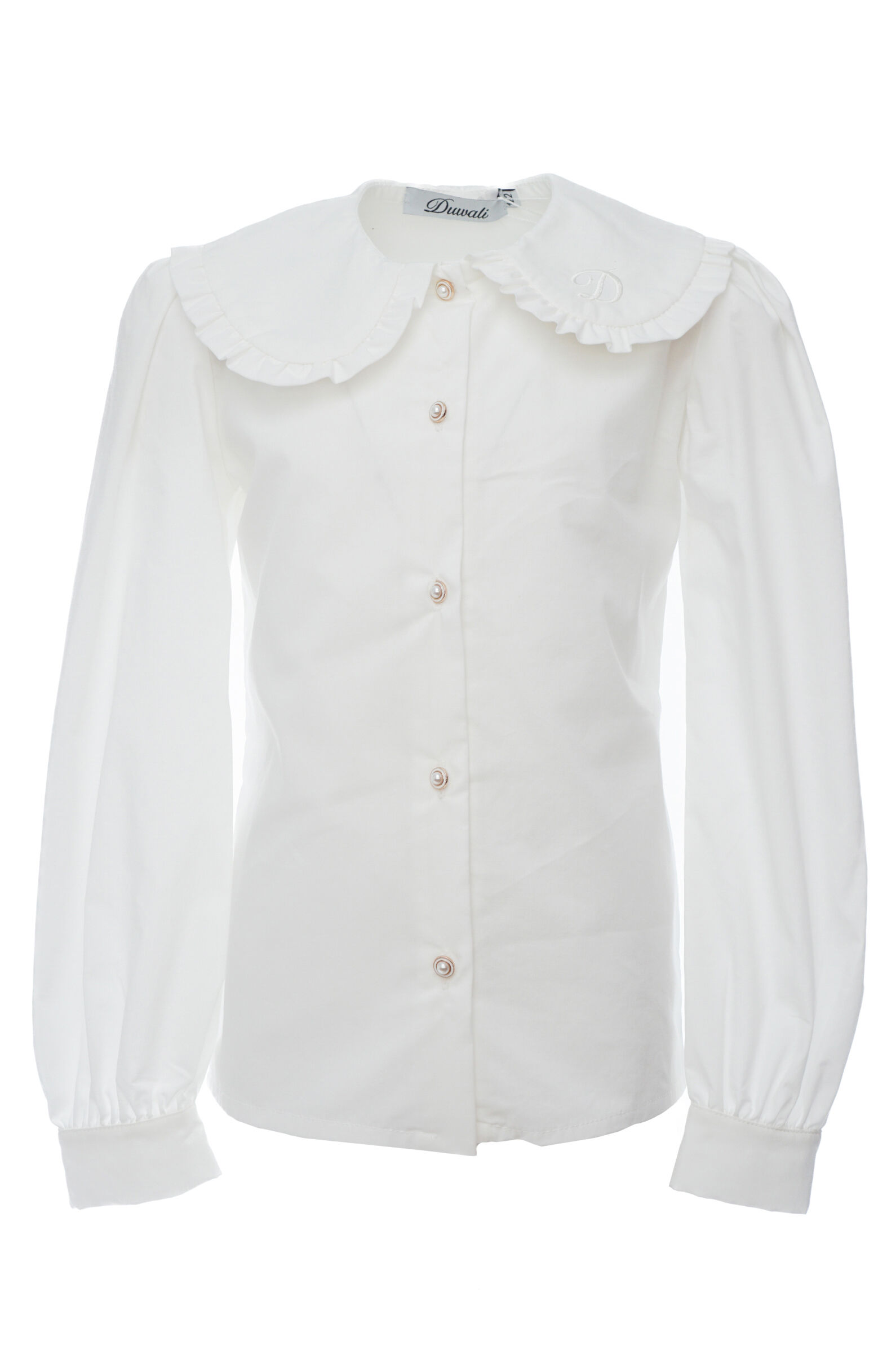 Блуза дев. АРТ.D23144,мол,хл-пэ-лайкра