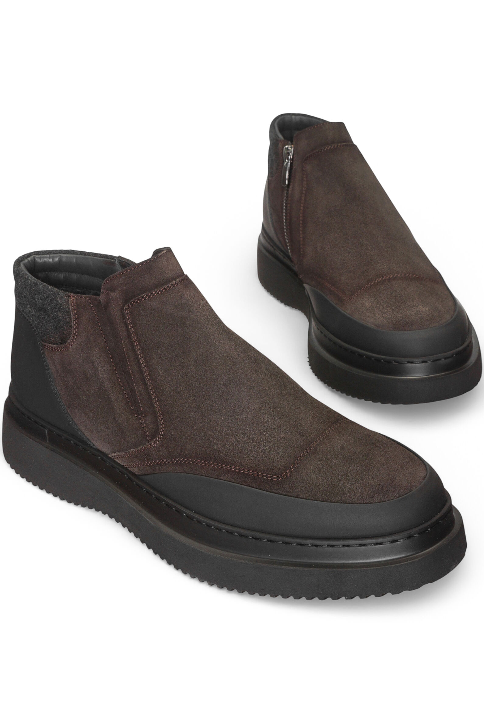 Ботинки муж. АРТ.6948,чер-кор,н.з/н.м