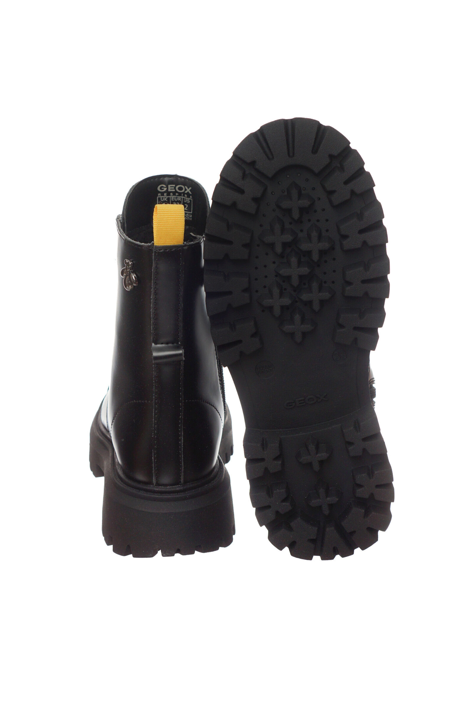 Ботинки дев. АРТ.J46M6J,чер,и.к/и.м