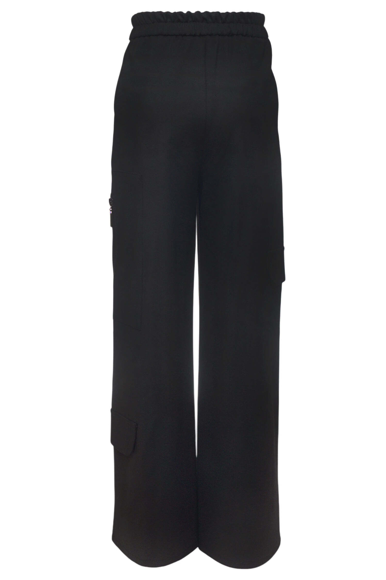 Брюки дев. АРТ.0428,чер,полиэф-вис