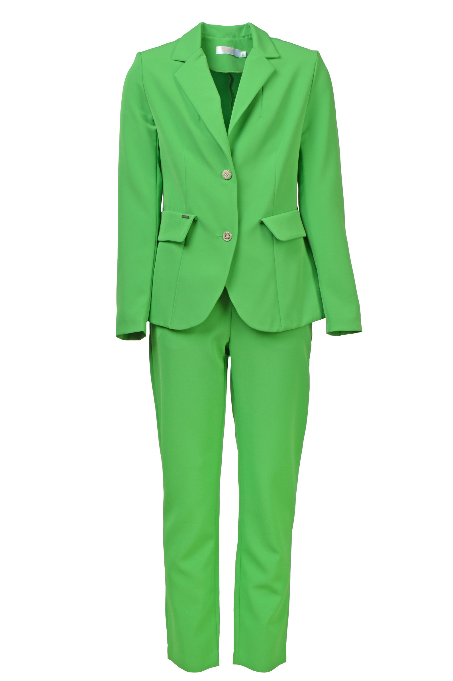 Брюки дев. АРТ.SR800G201,зел,вис-пэ