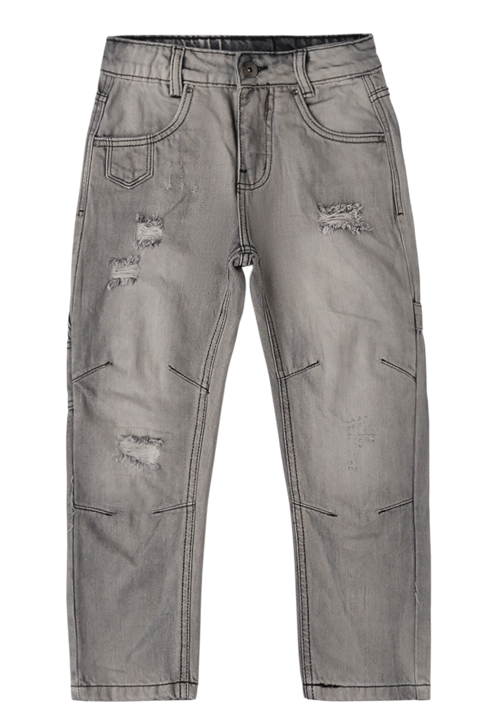 Джинсы мал. АРТ.0.F691.00,сер,хл