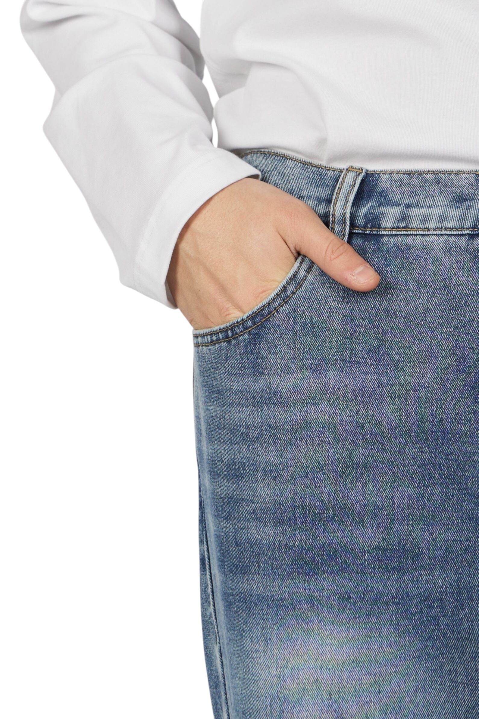 Джинсы АРТ.B-JN35459,син,хл