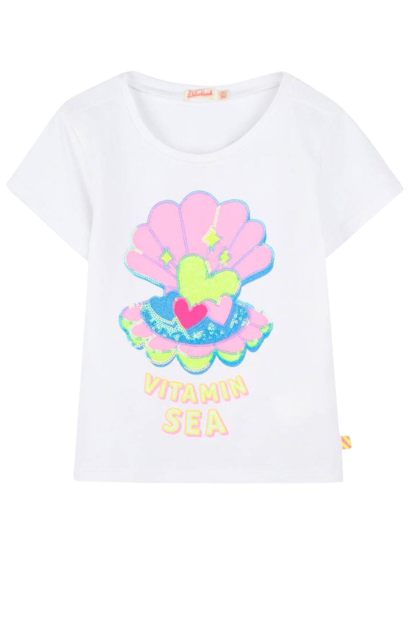 Футболка дев. АРТ.U20923/10P,бел-мул,хл-пэ