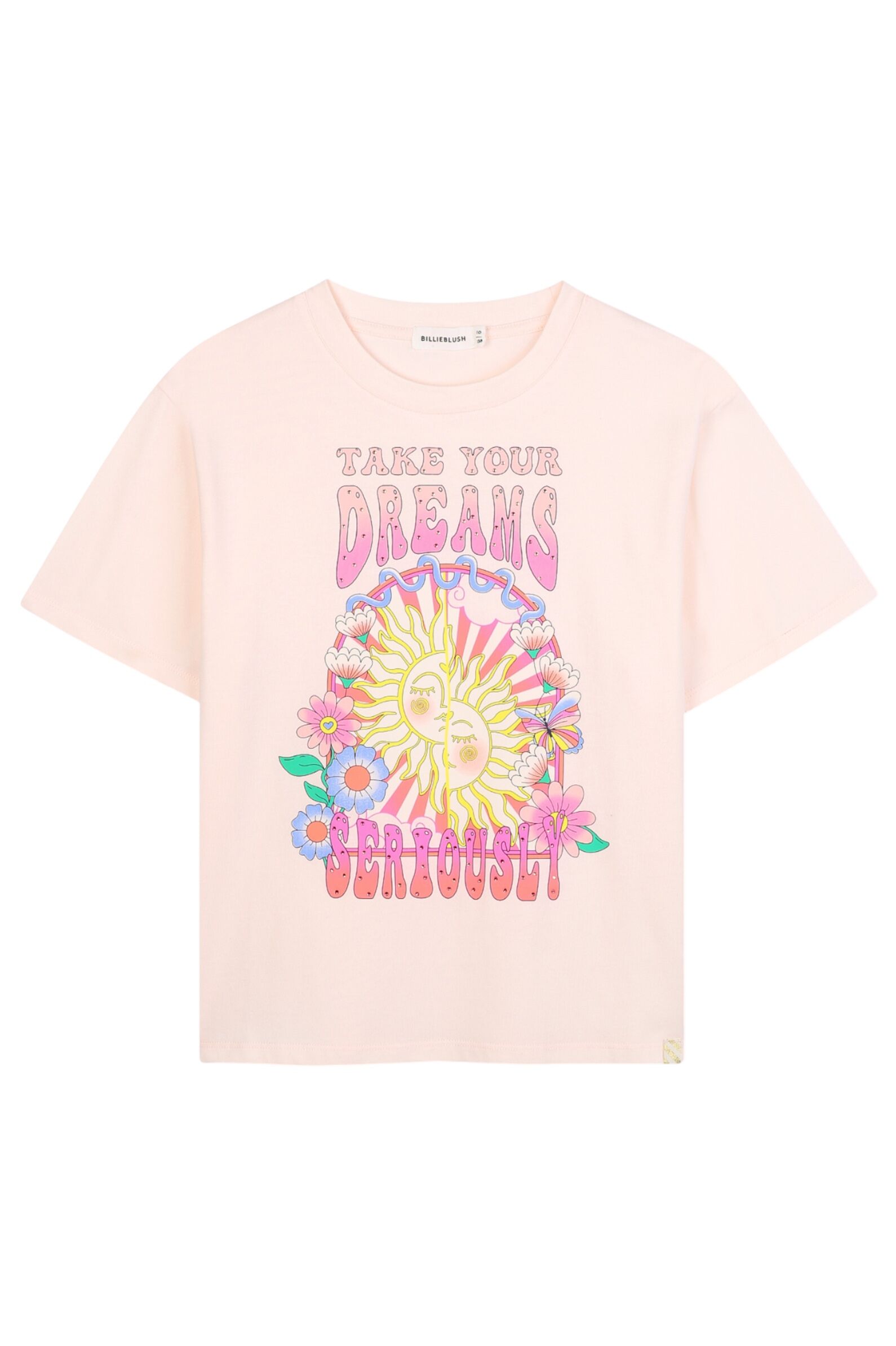 Футболка дев. АРТ.U21224/47V,роз,хл