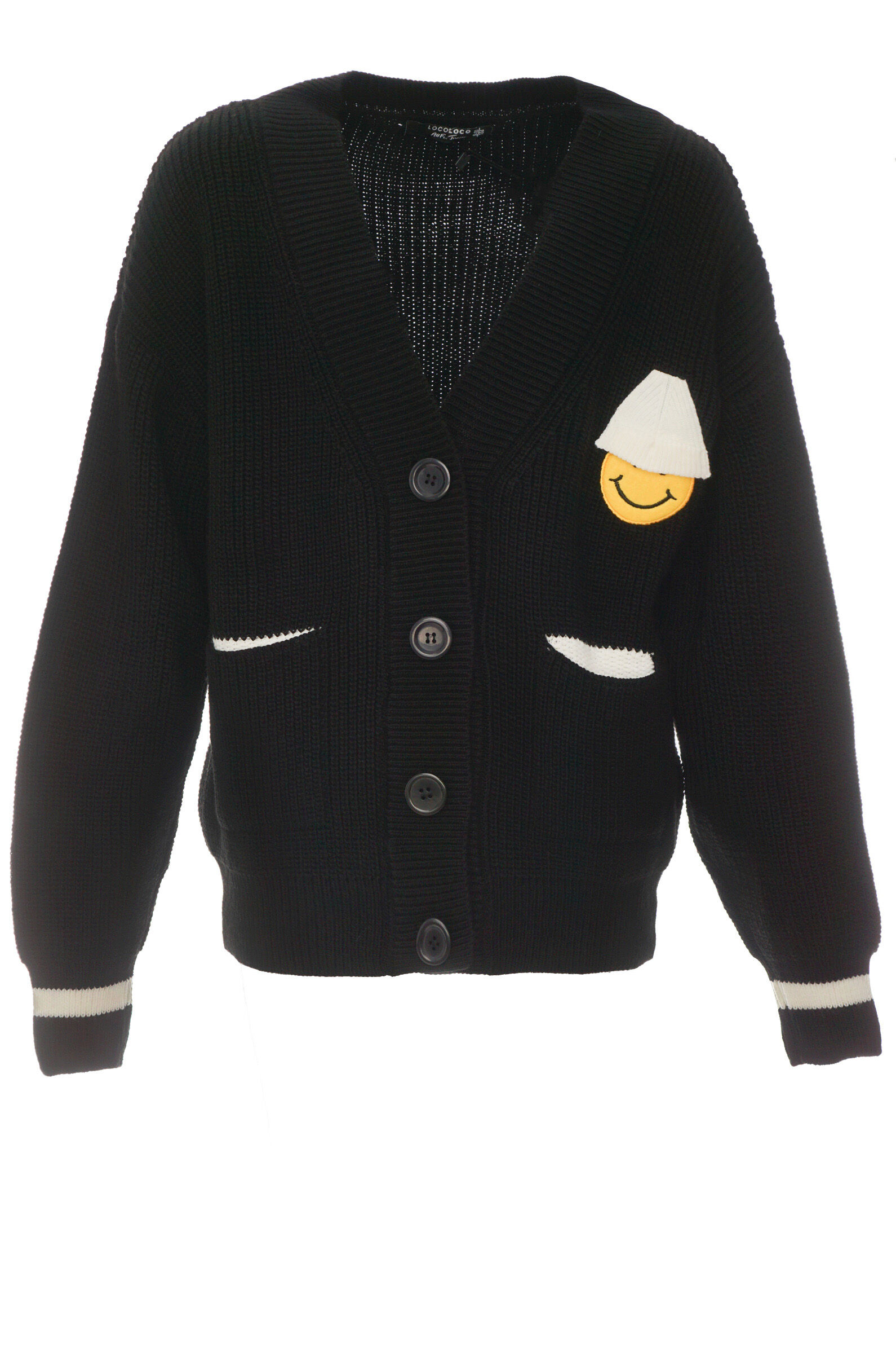 Кардиган дев. АРТ.8105,чер,хл-акр