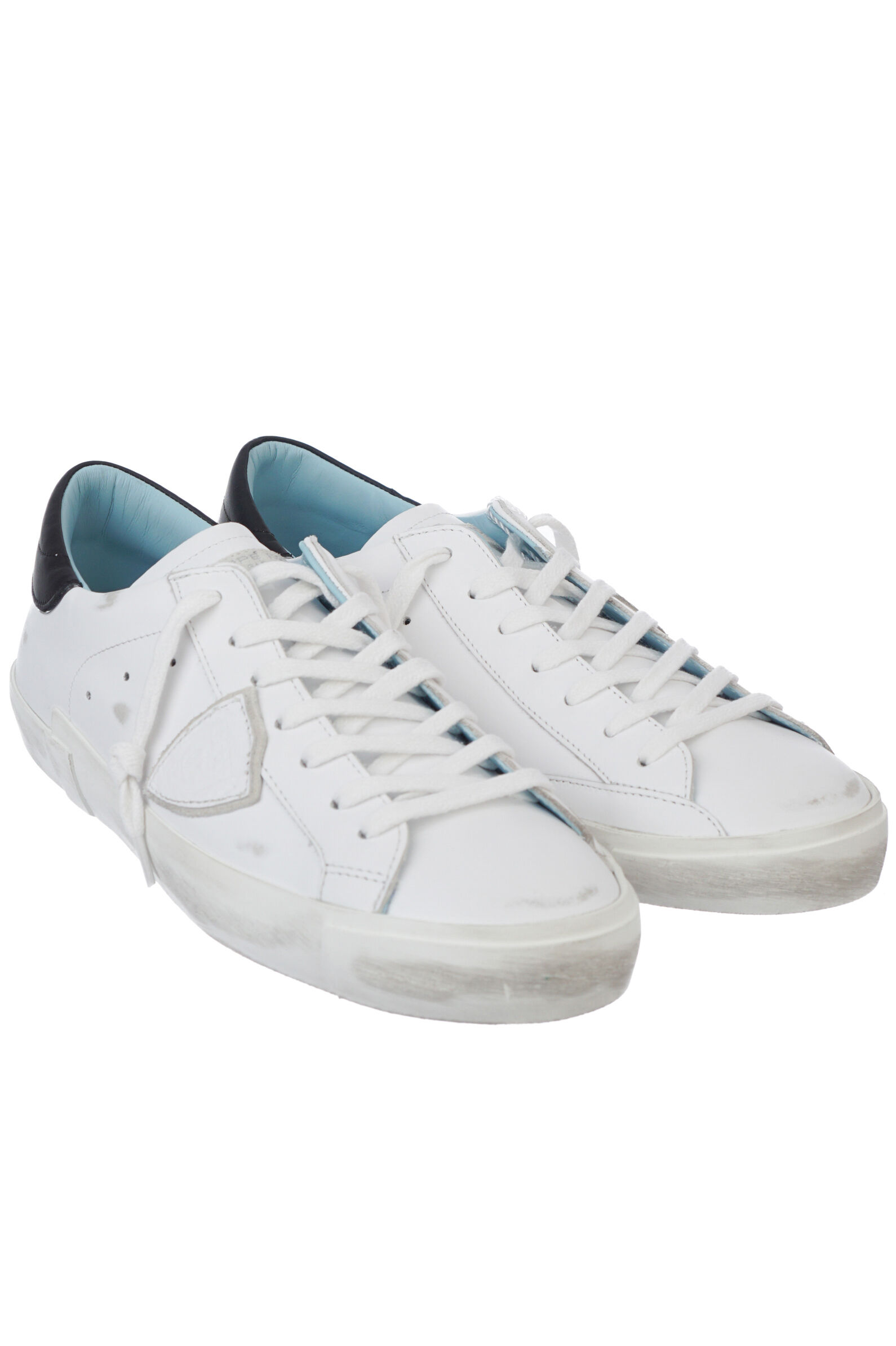 Кеды муж.АРТ.PRLU V022,бел,н.к/тек