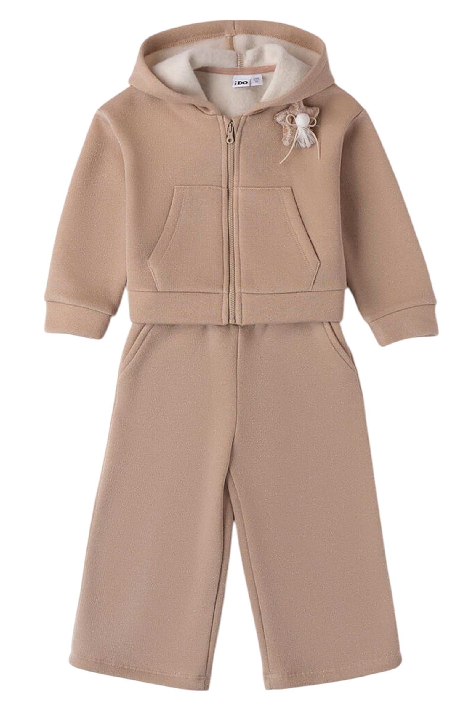 Костюм дев. АРТ.4.A543.00,беж,пэ-хл-вис