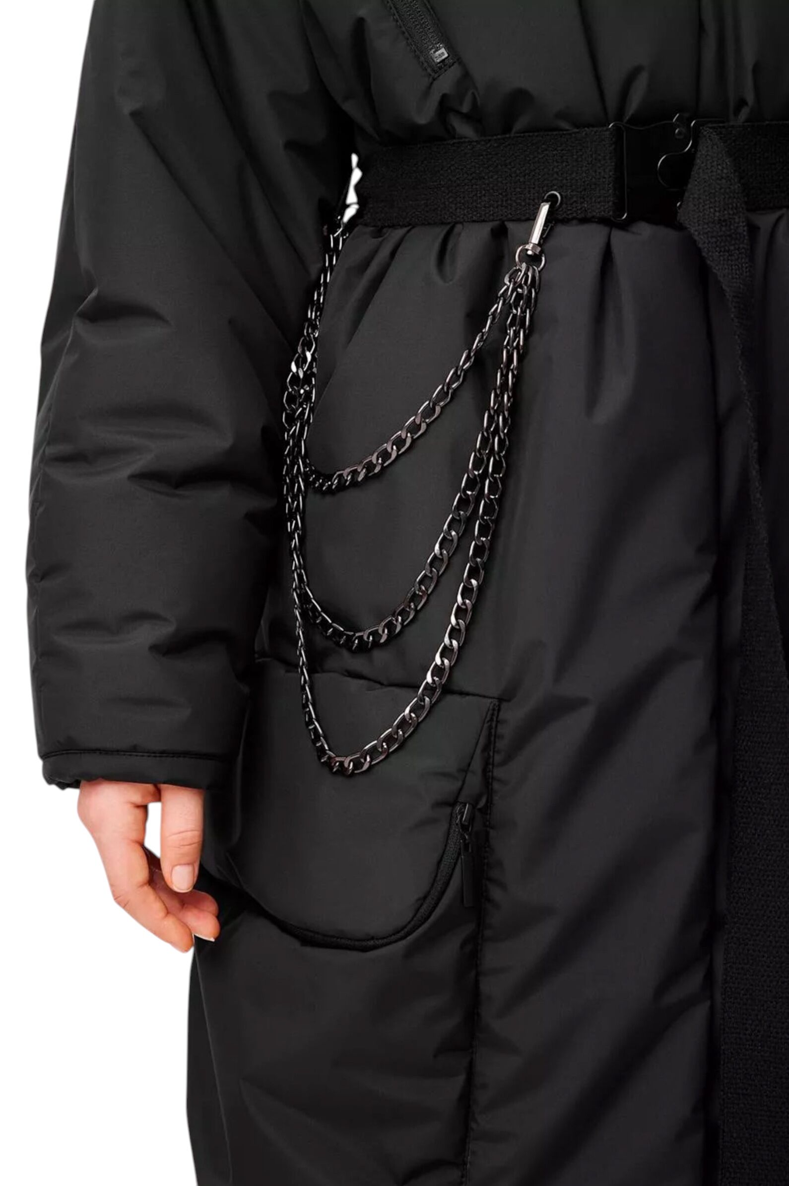 Куртка АРТ.1-088,чер,полиэф/полиэфир