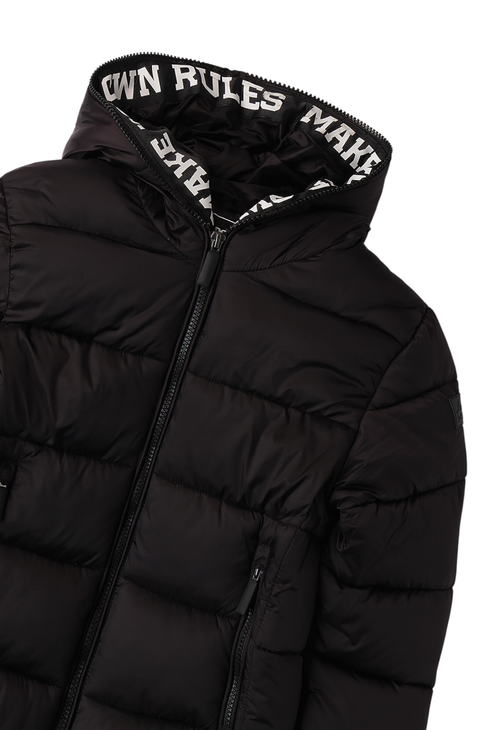 Куртка мал. АРТ.4.A746.00,чер-бел,нейлон