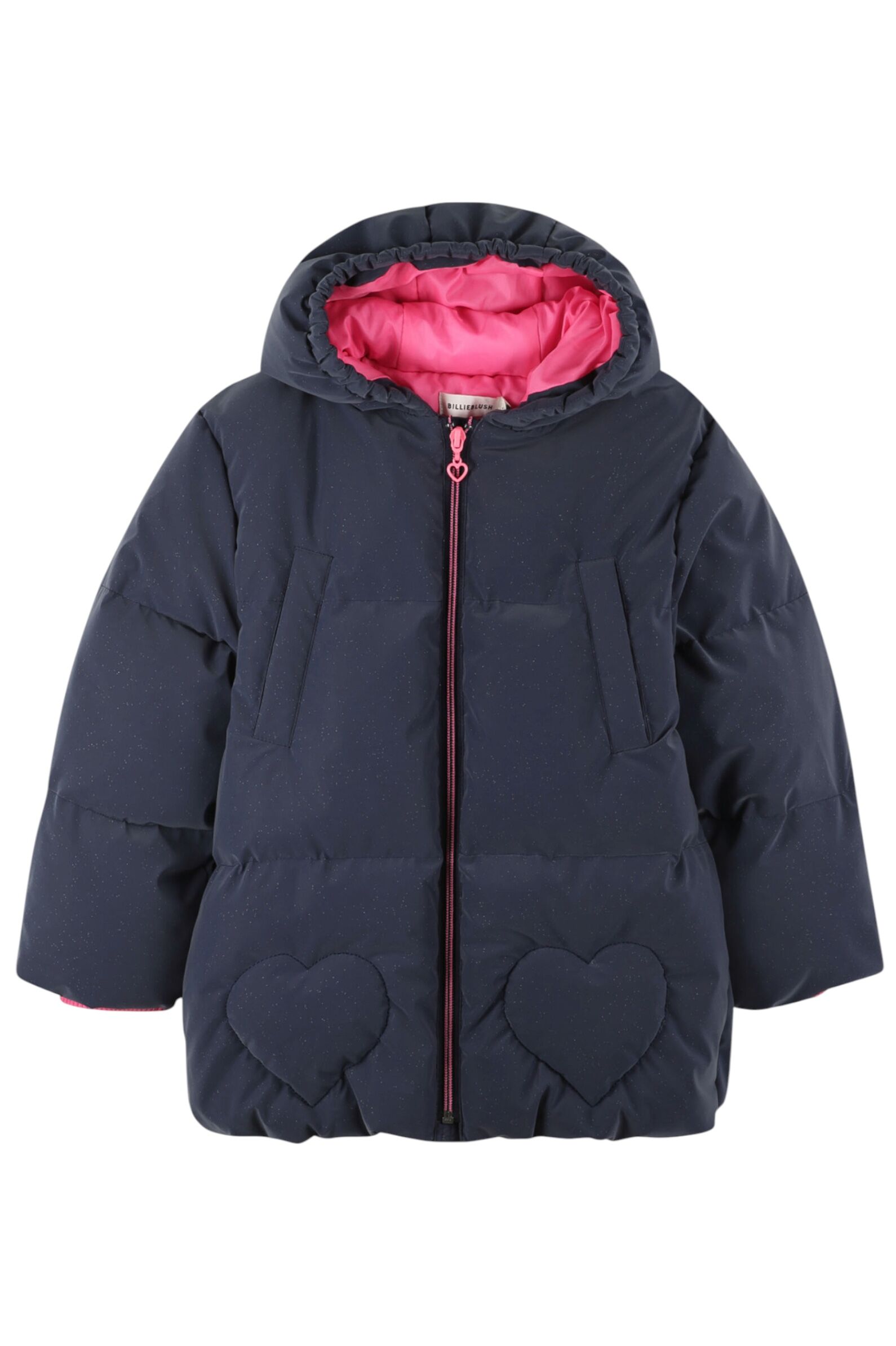 Куртка дев. АРТ.U21597/85T,син,пэ/пэ