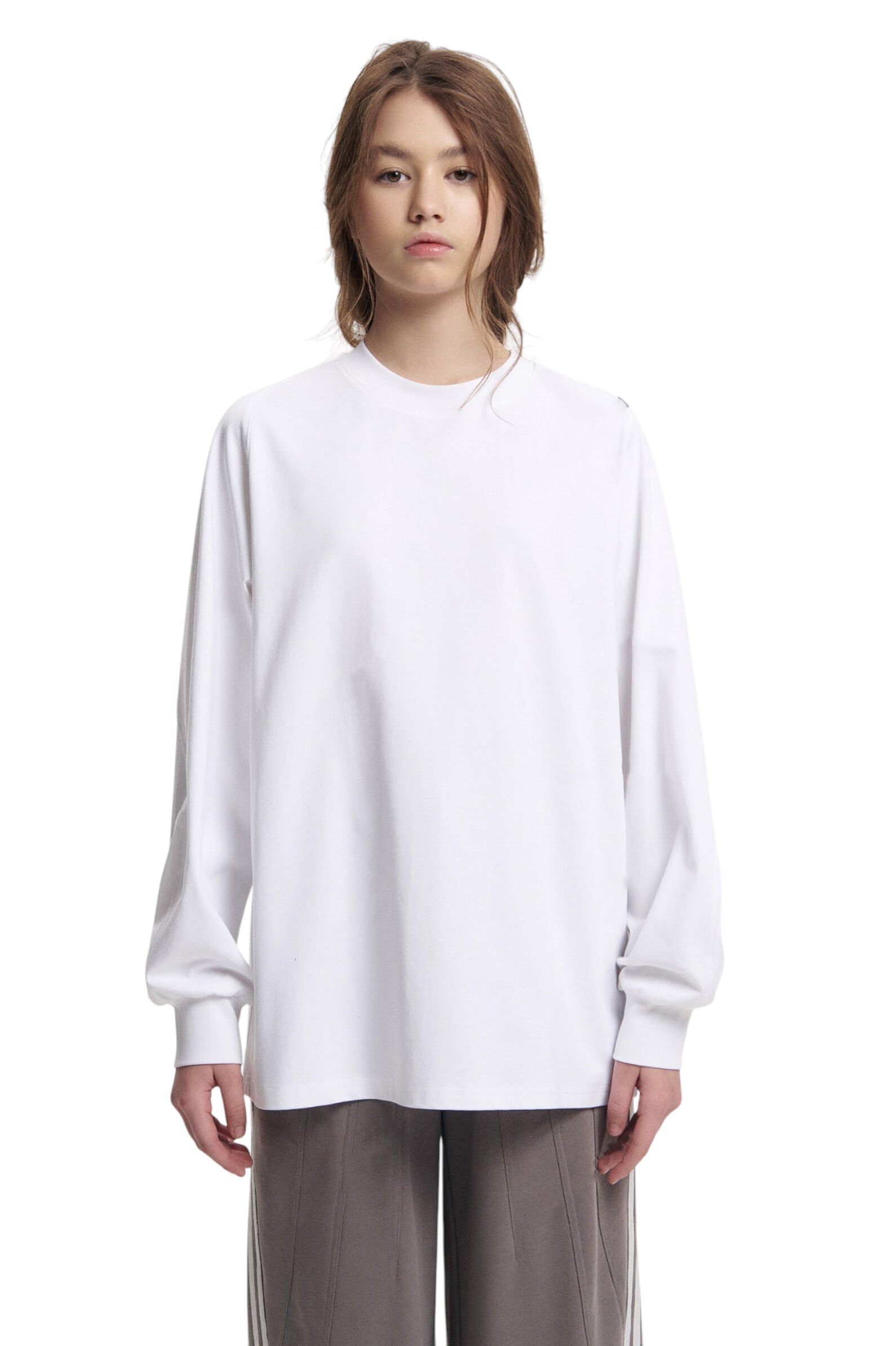 Лонгслив АРТ.AT125169,бел,хл-пэ