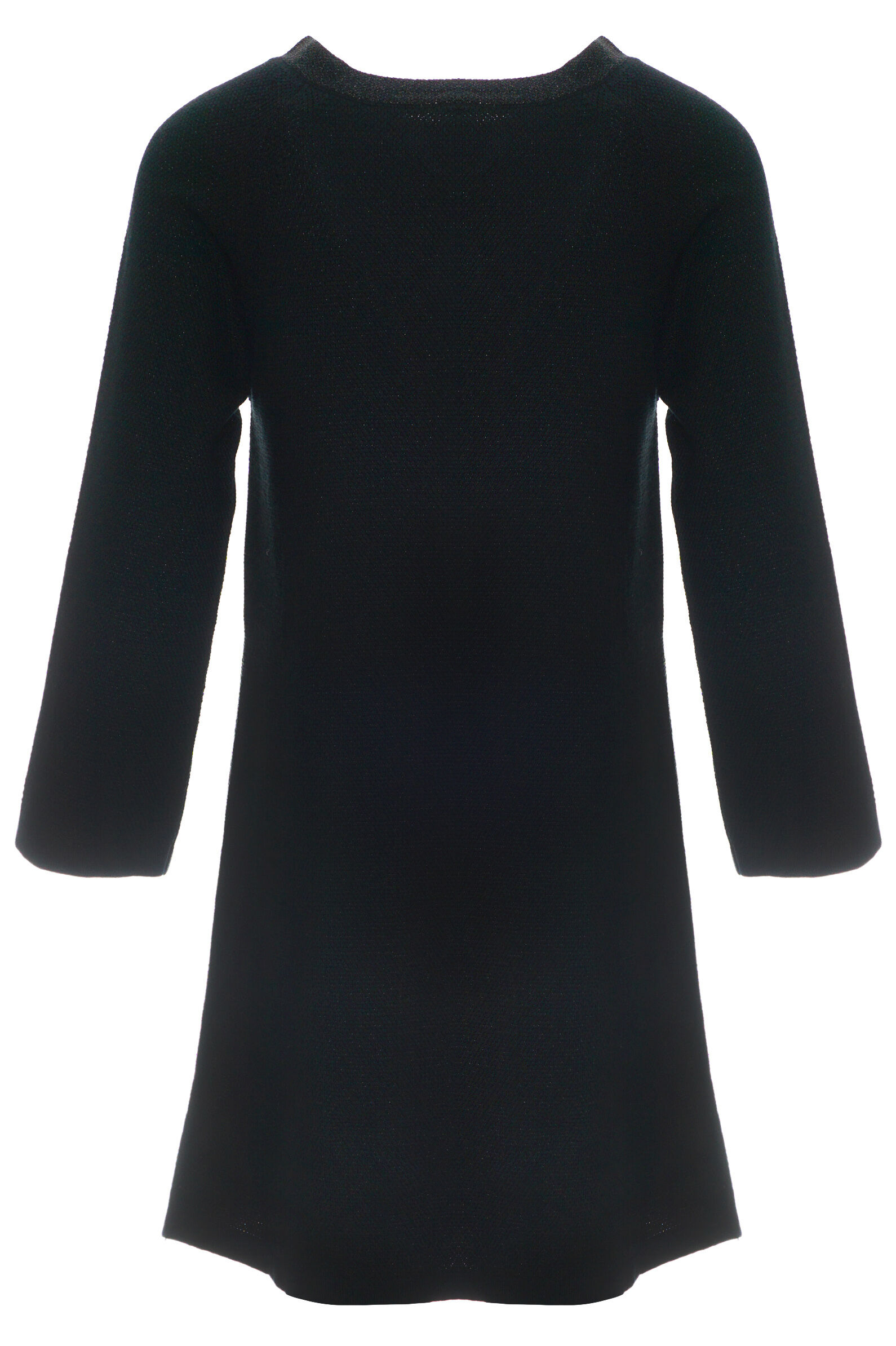 Платье дев. АРТ.1231,чер,шер-модал