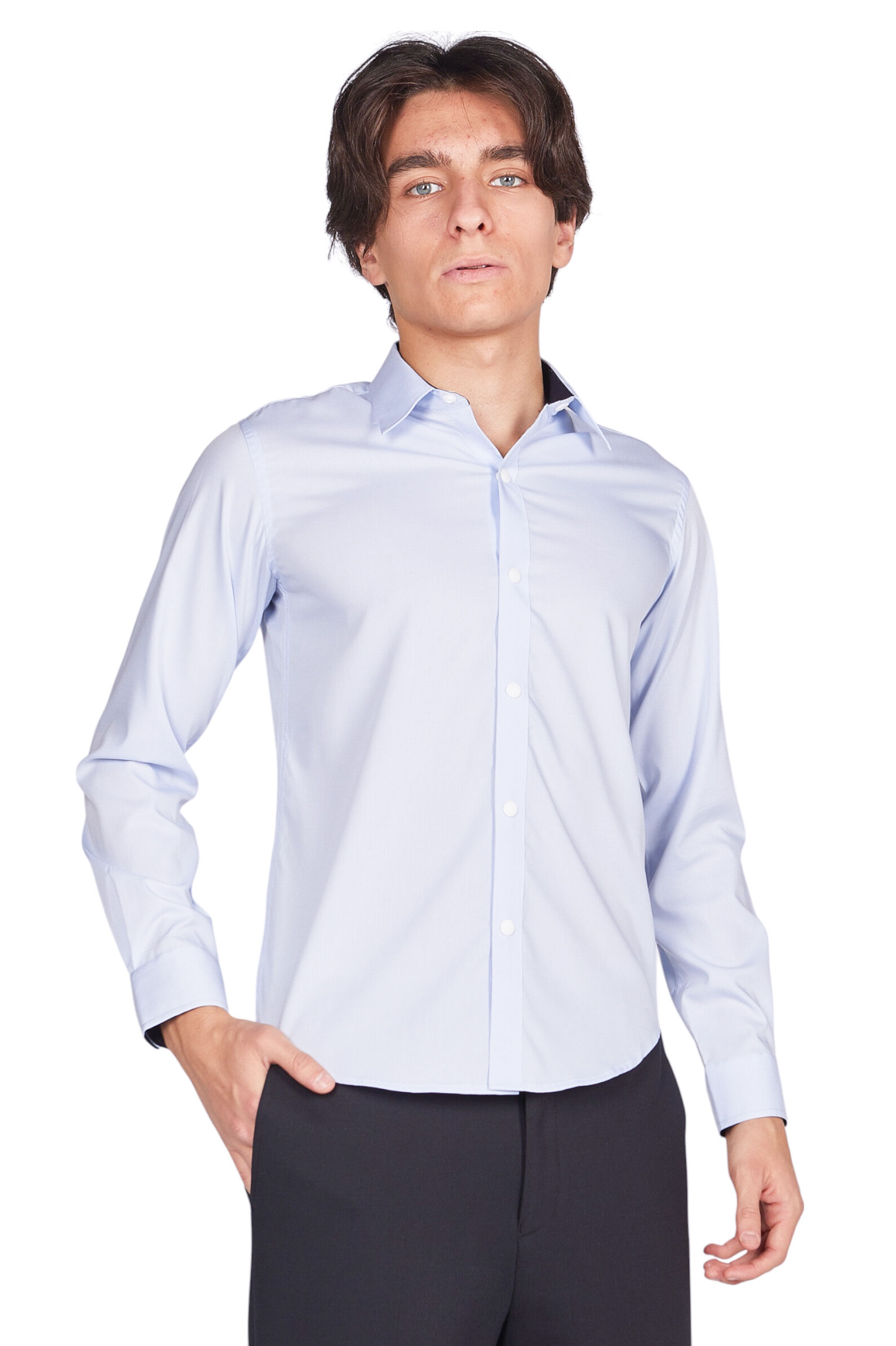 Рубашка мал. АРТ.B-SH35304,гол,хл-пэ