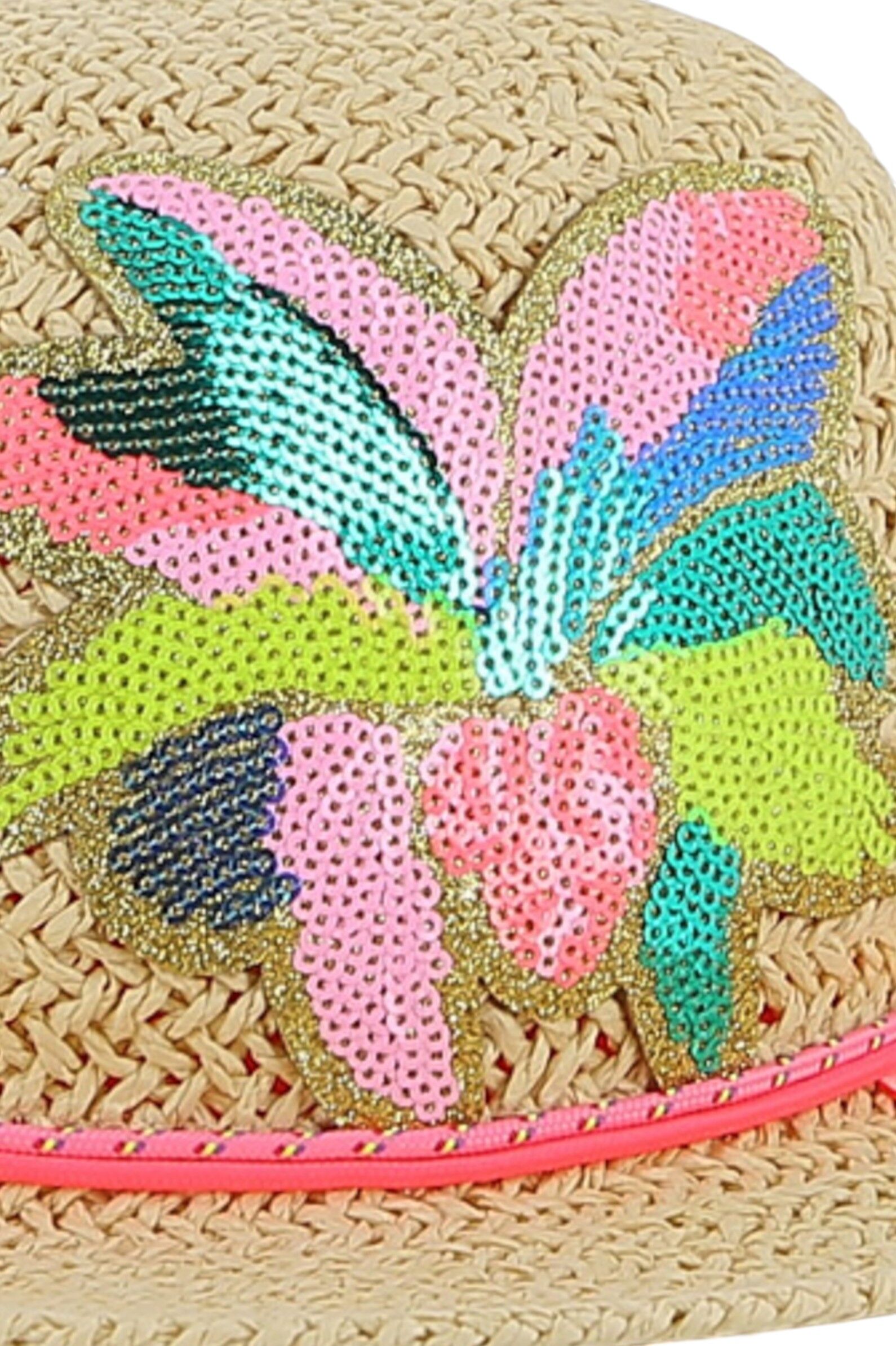 Шляпа дев. АРТ.U22017/Z41,мул,бумаж.волокно