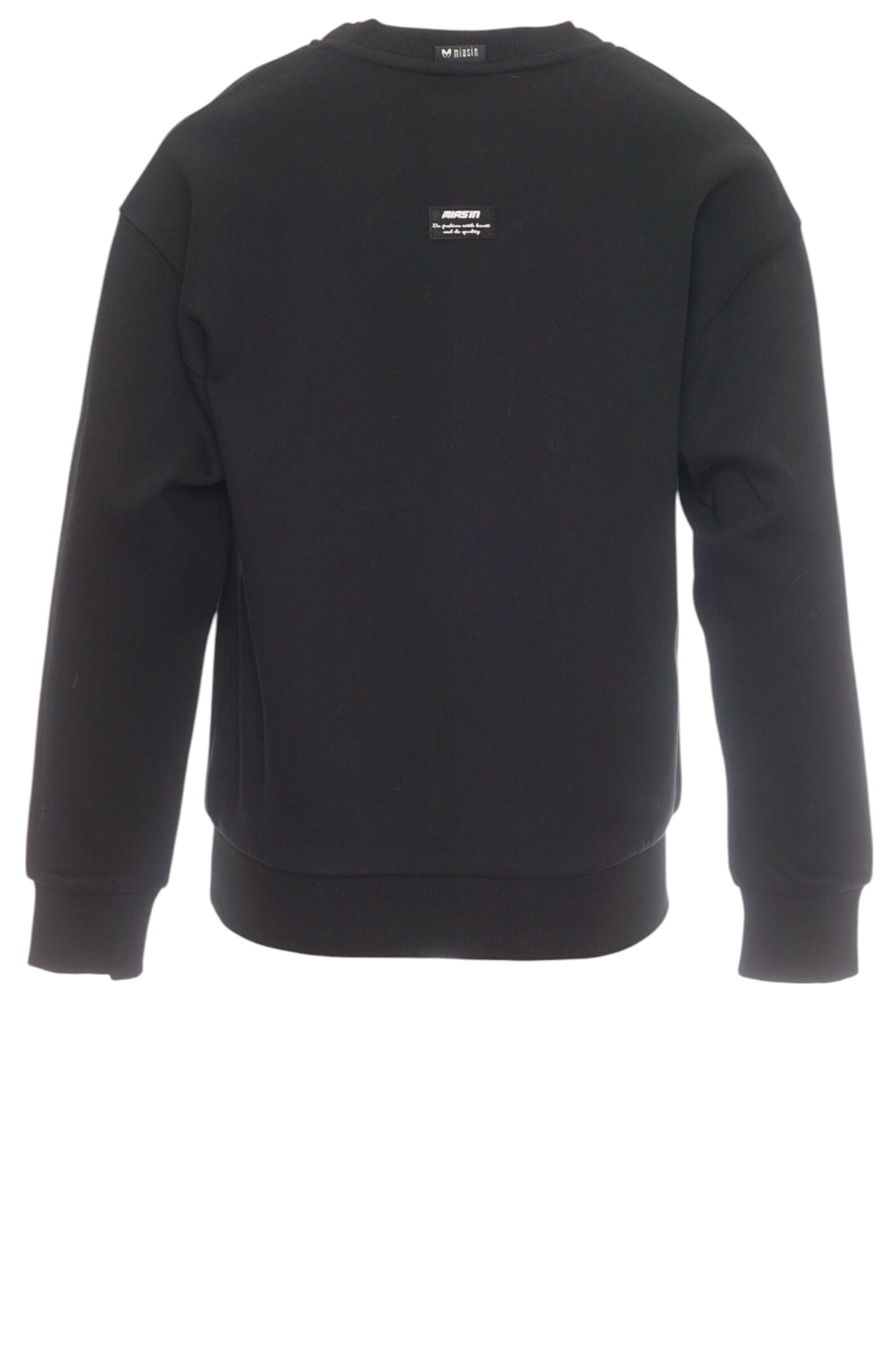 Свитшот мал. АРТ.B-SW34659A,чер,хл