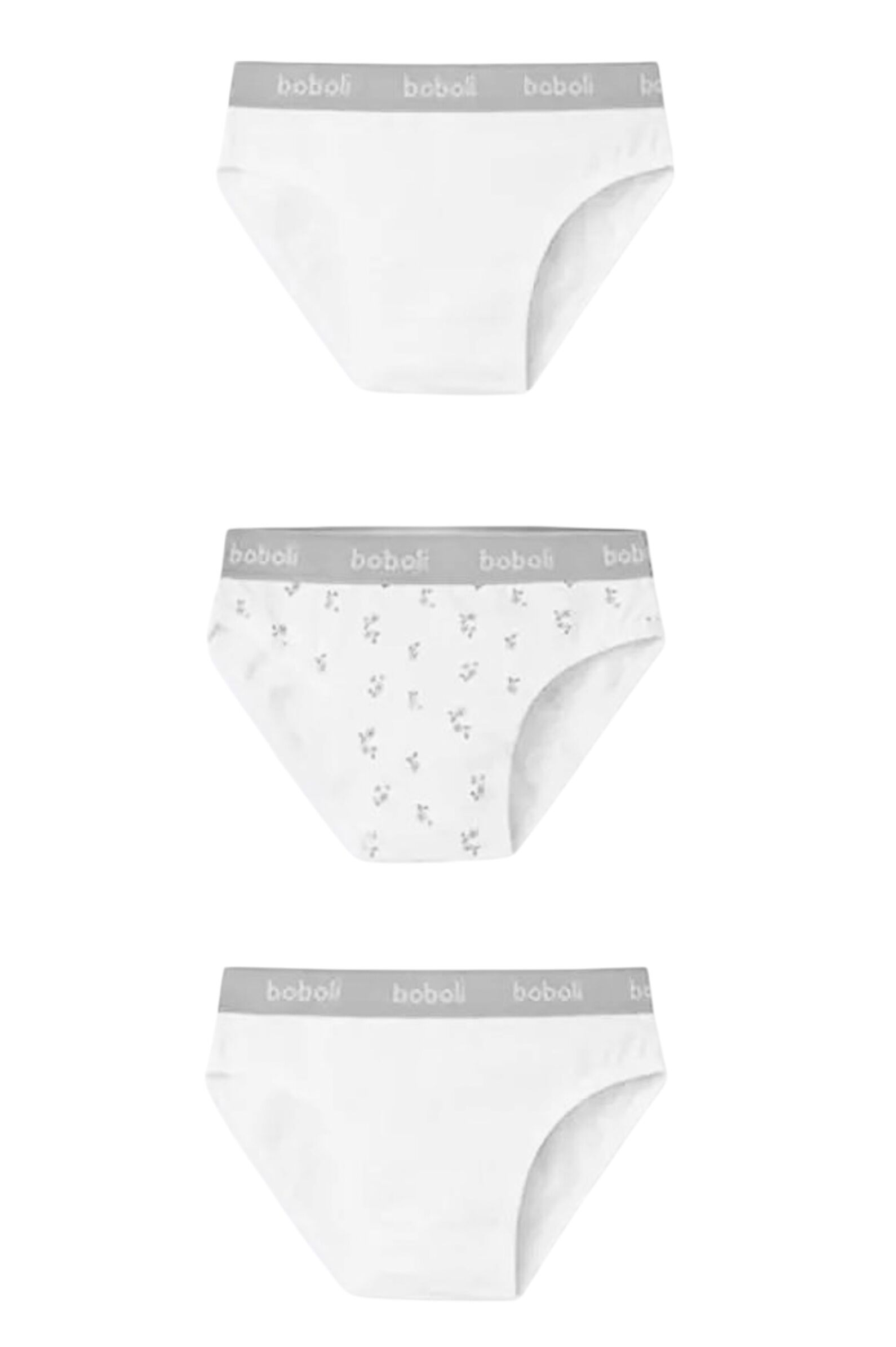 Трусы дев.(3шт) АРТ.920012,бел,хл