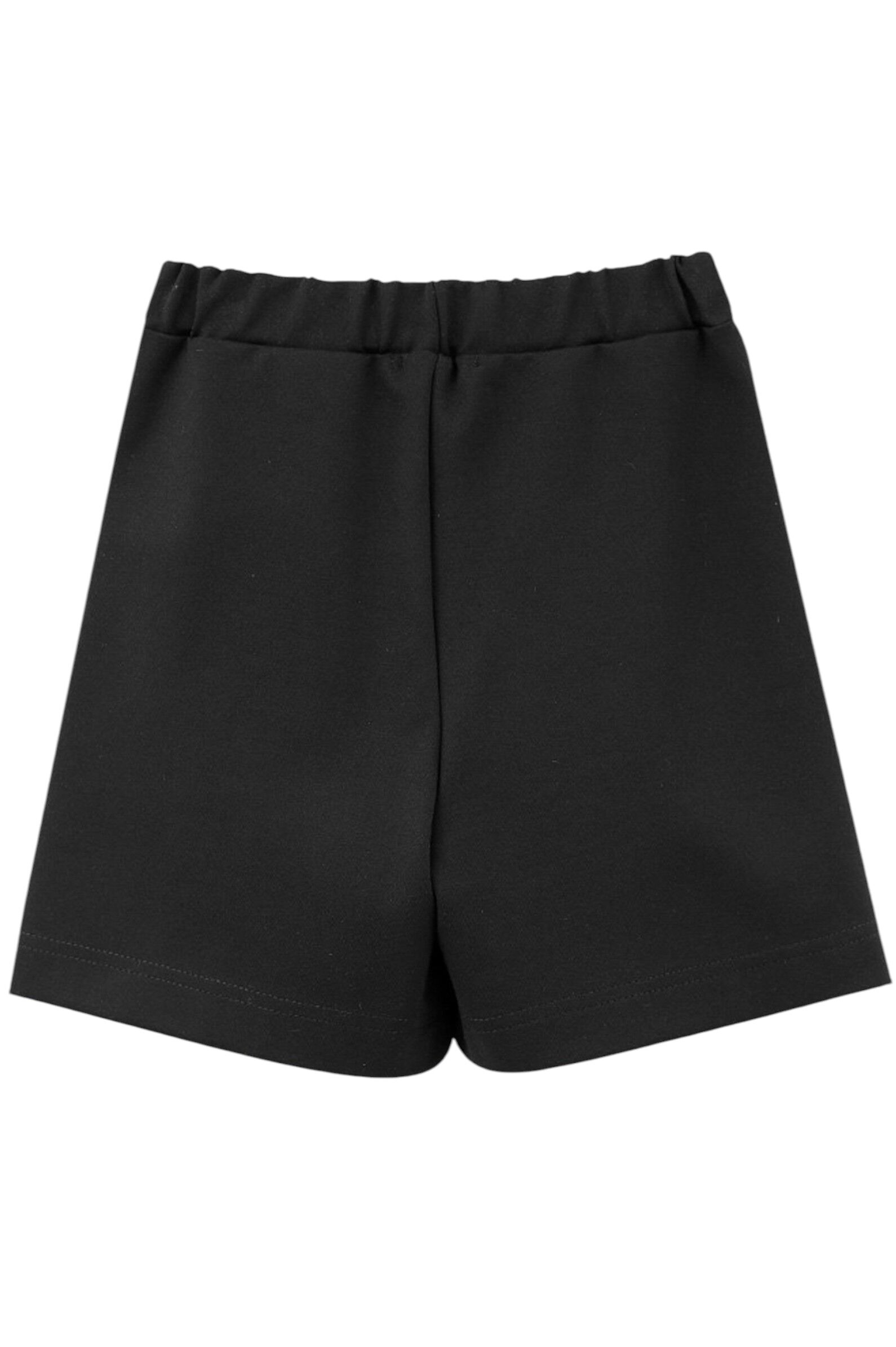 Юбка-шорты дев. АРТ.252210,чер,вис-нейл-эл