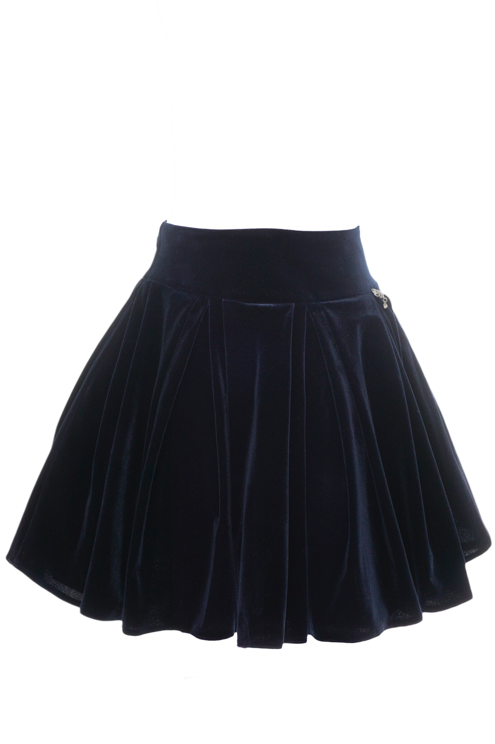 Юбка дев. АРТ.04107,син,пэ/хл