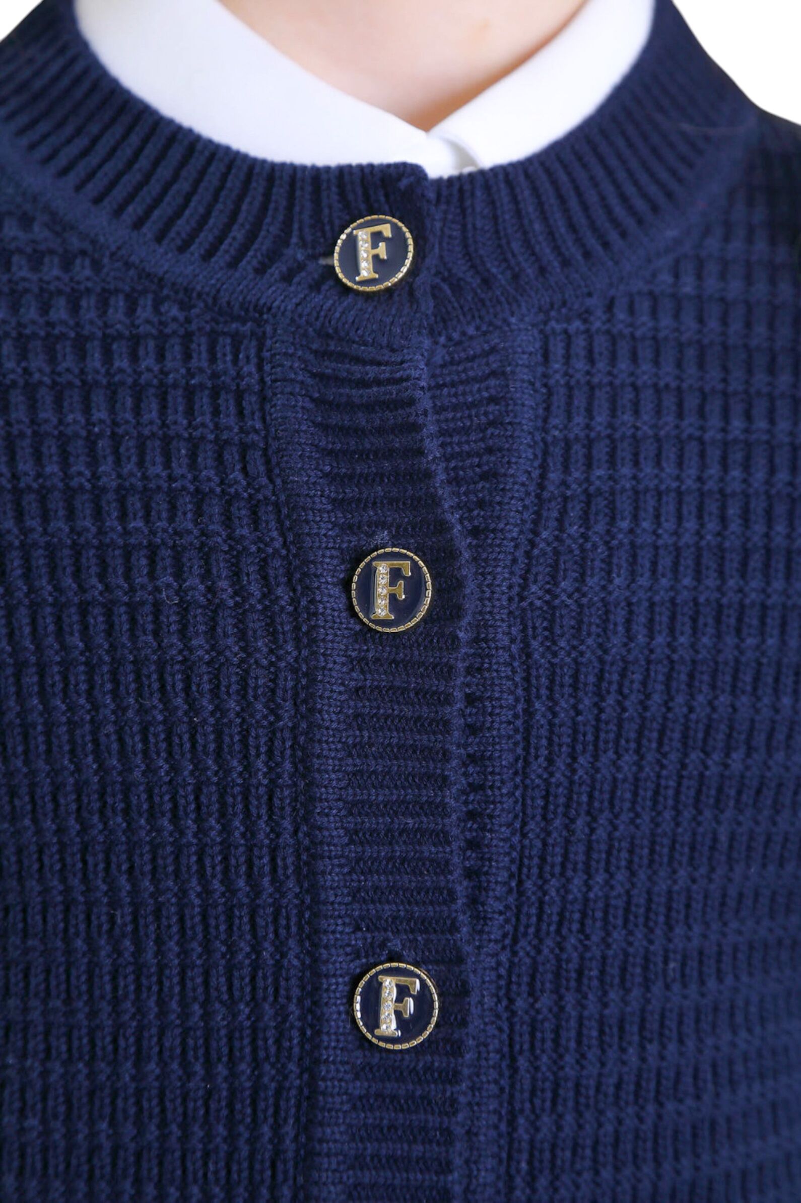 Жакет дев. АРТ.FSL-42300Am-725,син,хл