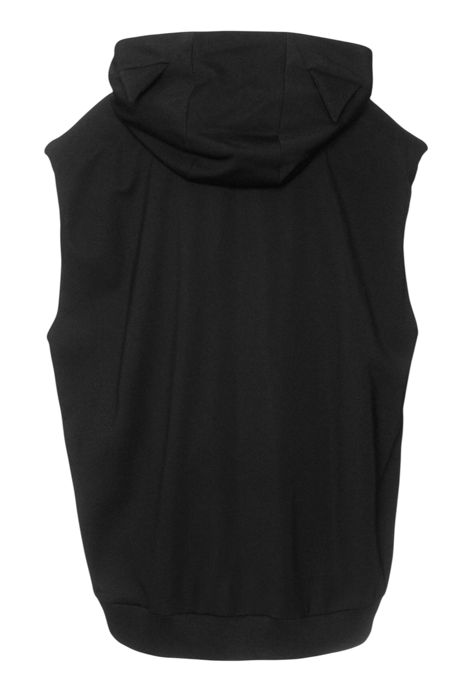 Жилет дев. АРТ.True black jersey,чер,хл-полиэфир